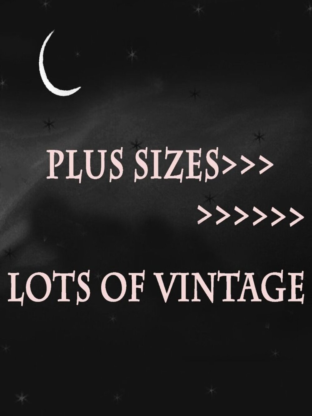 Plus Sizes Start Here, Lots of fun Vintage Too